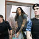 WNBA basketball superstar Brittney Griner arrives to a hearing at the Khimki Court, outside Moscow on June 27, 2022. - Griner, a two-time Olympic gold medallist and WNBA champion, was detained at Moscow airport in February on charges of carrying in her luggage vape cartridges with cannabis oil, which could carry a 10-year prison sentence. (Photo by Kirill KUDRYAVTSEV / AFP) (Photo by KIRILL KUDRYAVTSEV/AFP via Getty Images)